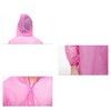 Unique Bargains Waterproof Reusable Rain Ponchos with Hood and Drawstring for Men and Women EVA 2 Pcs - 4 of 4