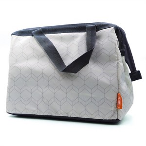 Thermos Raya Duffle Cooler Bag - Geo Gray - 1 of 2
