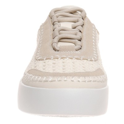 Женские кроссовки Outwoods Womens Shauna-2 Lace Up Fashion Sneakers, Cream (7) — фото 2