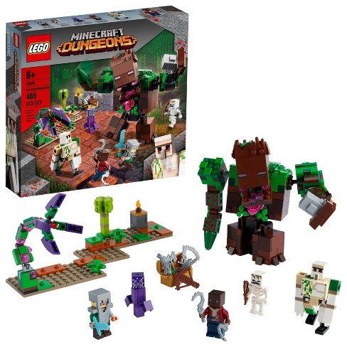 LEGO 21176 Minecraft Dungeons The Jungle Abomination Set Skeleton Golem Creeper 