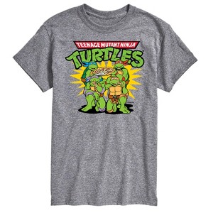 Men's - Teenage Mutant Ninja Turtles - Pizza Dudes Short Sleeve Graphic T-Shirt - 1 of 4