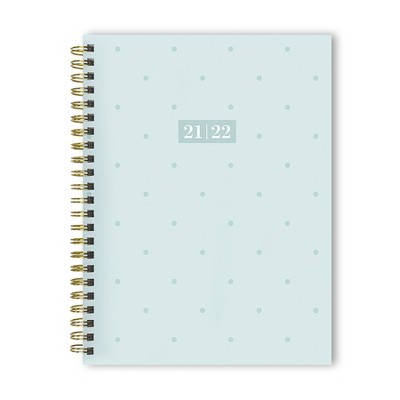 2021-22 Academic Planner 6" x 8" Dot Daily/Weekly/Monthly - The Time Factory