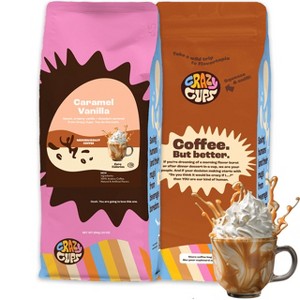 Crazy Cups Caramel Vanilla Flavored Ground Coffee - 1 of 4