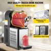 VEVOR Commercial Slushy Machine, 3L Single Tank Frozen Drink Machine, 12 Cups Stainless Steel Margarita Smoothie Frozen Drink Maker, Black - 4 of 4
