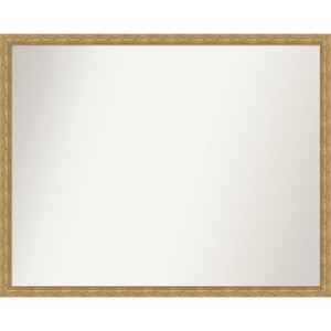 Amanti Art Mila Non-Beveled Wood Framed Bathroom Vanity Wall Mirror - 1 of 4