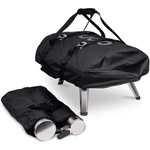 Ooni Fyra 12 Portable Pizza Oven Carry Cover with Handles, Black - 1 of 4