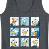 Women's - Disney - Donald Grid Graphic Racerback Tank - 2 of 4