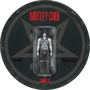 Super7 - Super7 - Motley Crue - ReAction Figures Wv2 - Tommy Lee (Shout At The Devil - Black & White) - 1 of 4