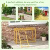 Gulches PawHut Chicken Activity Play with Swing Set for 3-4 Birds, Wooden Chicken Coop Accessory, Natural - 4 of 4