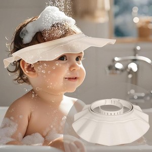 EMIRCEY Baby Shower Cap Hat Soft Adjustable Bath Head Cap Visor - 1 of 1