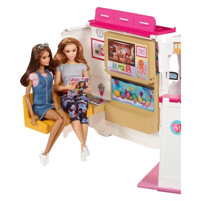 barbie hospital truck