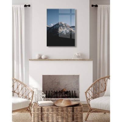 Yosemite Mountain Landscape Acrylic Wall Art 36" x 27"