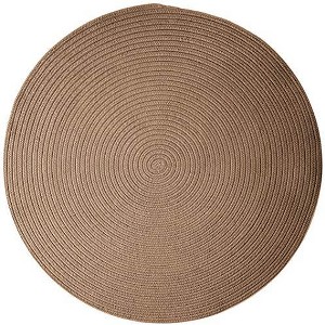 Colonial Mills Boca Raton - Cashew 3 Ft round Round Rug Indoor/Outdoor 100% Polypropylene - 1 of 4