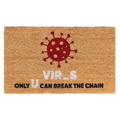Tufted Only You Can Break the Chain Doormat - Raj