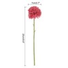 Unique Bargains Silk Chrysanthemum Faux Artificial Flower for DIY Craft Wedding Decoration 10 Pcs - 2 of 3