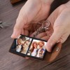 Unique Bargains Leather Waterproof DIY Mini Photo Custom Keychain with 10 Pictures - 4 of 4