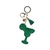 CTM Women's Rainbow Glitter Margarita Bag Charm with Tassel - 2 of 2