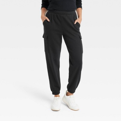 Women's High-rise Sweatpants - Universal Thread™ Black M : Target