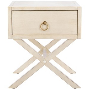 Sadie 1 Drawer Nightstand - NST9200 - Safavieh - 1 of 4