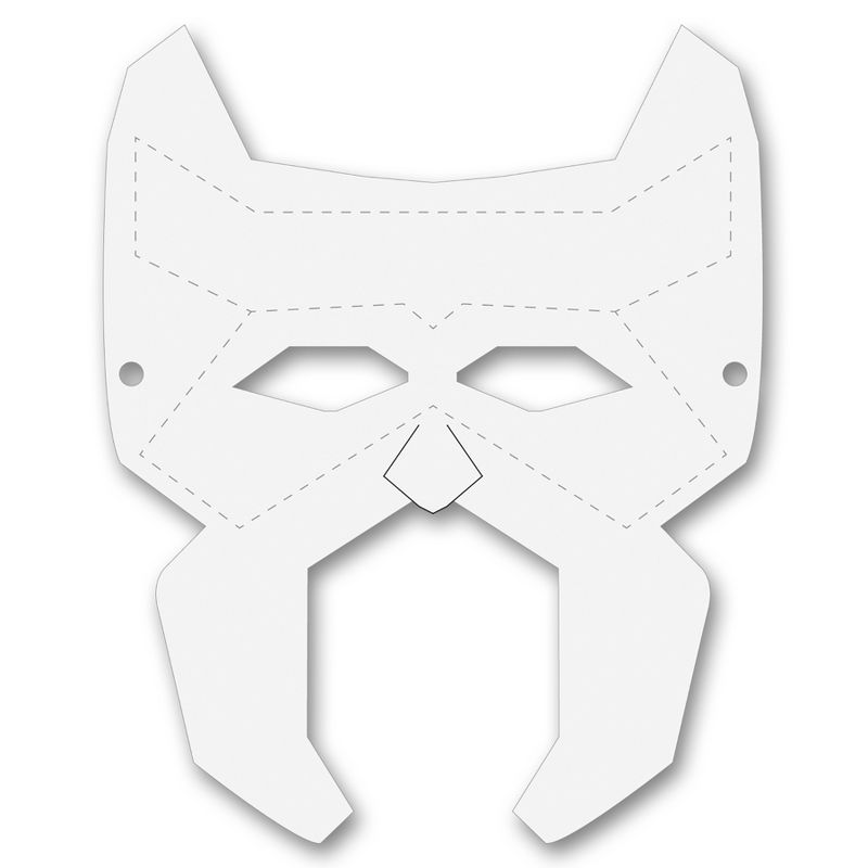 Roylco® Die-Cut Super Hero Masks, 24 Per Pack, 2 Packs, 3 of 6