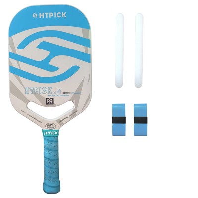 Aukfa Carbon Fiber Pickleball Paddle – 14mm Polypropylene Honeycomb Core, UV Matte Finish, Hot Press Molded, Lightweight Pro Racket