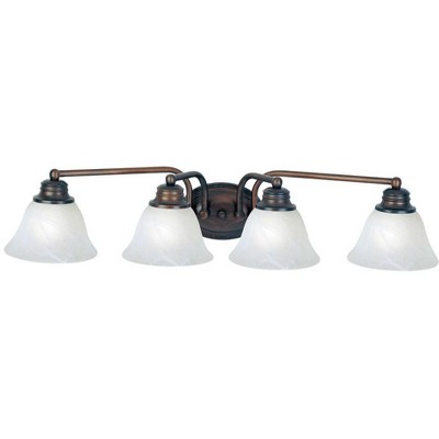 Maxim Lighting Malaga 4 - Light Vanity in  Oil Rubbed Bronze