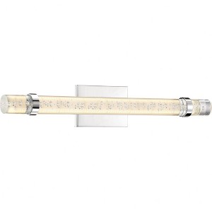Quoizel Lighting Bracer 1 - Light Vanity in  Polished Chrome - 1 of 4