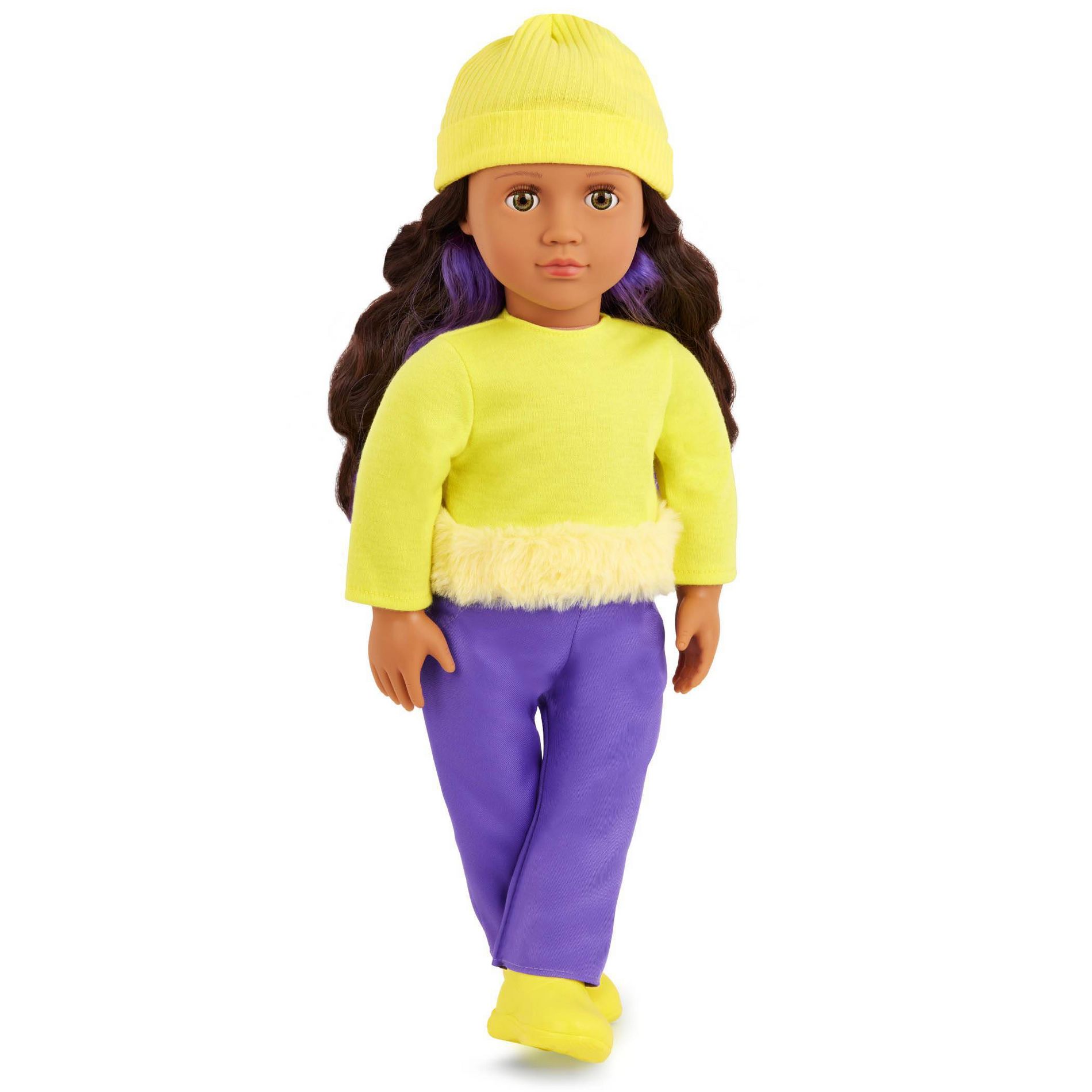 Our Generation Sola 18" Fashion Doll in Color Block Outfit