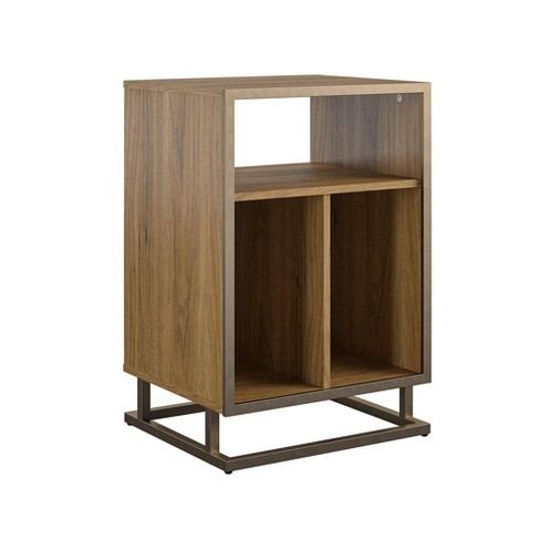 Regal Record Storage Stand Walnut Novogratz Target