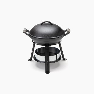Barebones Black All-In-One cast iron grill - 1 of 4