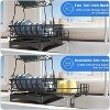 LunaLulinlk 2 Tier Dish Racks for Kitchen Counter, Expandable Dish Drying Rack with Dish Drainer, Detachable Dish Dryer for Kitchen Organizer - 2 of 4