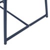 Lyngins Modern Mesh Outdoor End Table, Rectangle Powder-Coated Metal Patio End Table for Outside Use, Patio Side Table - 3 of 4