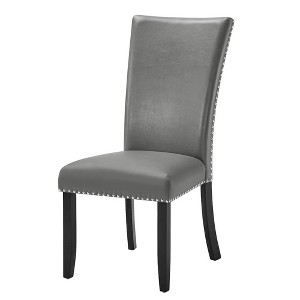 New Classic Furniture,Lyra Wood Dining Chair (Set of 2), Gray - 1 of 4