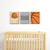 Big Dot of Happiness Nothin' but Net - Basketball - Sports Themed Nursery Wall Art, Kids Room Decor & Game Room Decor - 7.5 x 10 inches - 3 Prints - 2 of 4