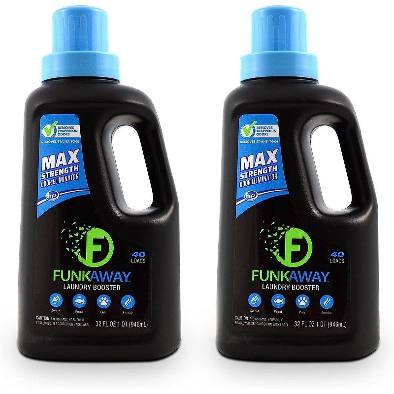 FunkAway Extreme Odor Eliminating Laundry Booster - 2pk, 1 of 5