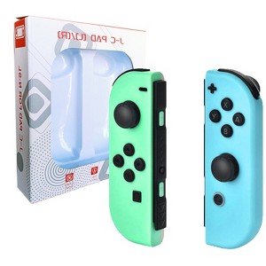 HTUTWOO Game Controller, Upgraded Joypad for Switch with Dual Vibration, Wake-up and Screenshot - 1 of 4