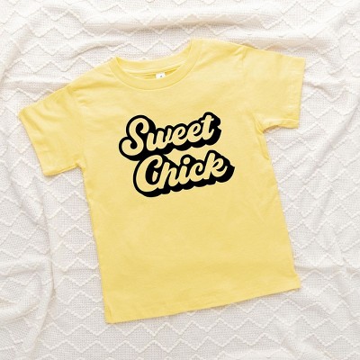 The Juniper Shop Sweet Chick Toddler Short Sleeve Tee