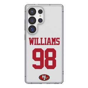 NFL San Francisco 49ers Players Game Tactic Clear Cell Phone Case for Samsung Galaxy - 1 of 4