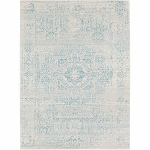 Hauteloom Rectangle Area Rug   Teal - 1 of 4