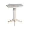 International Concepts 30" Round Top Pedestal Table - 34.9"H - 2 of 4