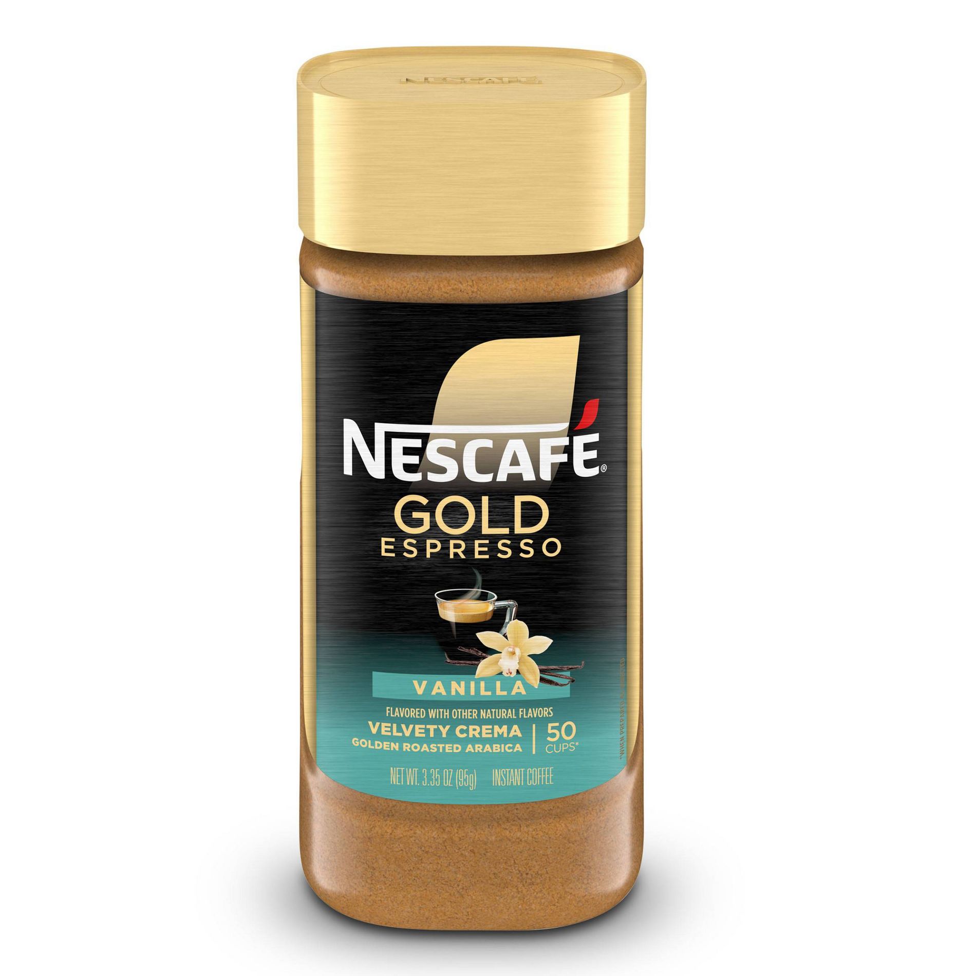 Nescafe Gold Espresso Vanilla Instant Coffee - 3.35oz