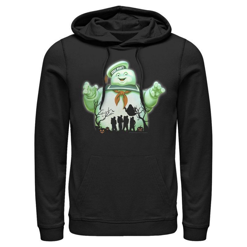 Men's Ghostbusters Halloween Stay Puft Marshmallow Man Pull Over Hoodie, 1 of 5