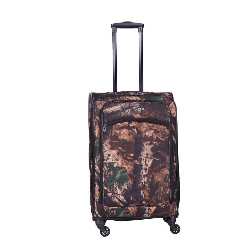 American Flyer Camo Green 5-Piece Spinner Luggage Set, 4 of 12