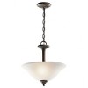 Kichler Lighting Wynberg 2 - Light Semi-Flush Mount in  Olde Bronze - 3 of 4