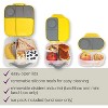 b.box Kids Lunch & Snack 3-Pack. Includes Matching Lightweight Bento Lunch Box, Mini Lunch Box & Snack Box for Kids and Toddlers. - 3 of 4