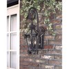 Minka Lavery Rustic Outdoor Wall Light Fixture Heritage Bronze Lantern 25 1/4" Beveled Glass Panels for Post Exterior Porch Patio - 2 of 3