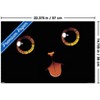 Trends International Tobe Fonseca - Black Cat Minimalist Tongue Unframed Wall Poster Prints - 3 of 4