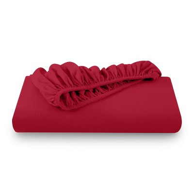 Cotton Flannel Fitted Sheet by Bare Home