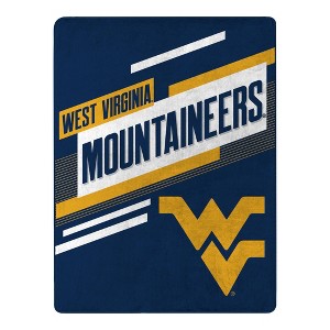 NCAA West Virginia Mountaineers Movement Silk Touch 46"x60" Throw Blanket - 1 of 3