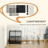 LOVMOR 47 Panels Pet Playpen Small Animal Playpen with Doors - 3 of 4